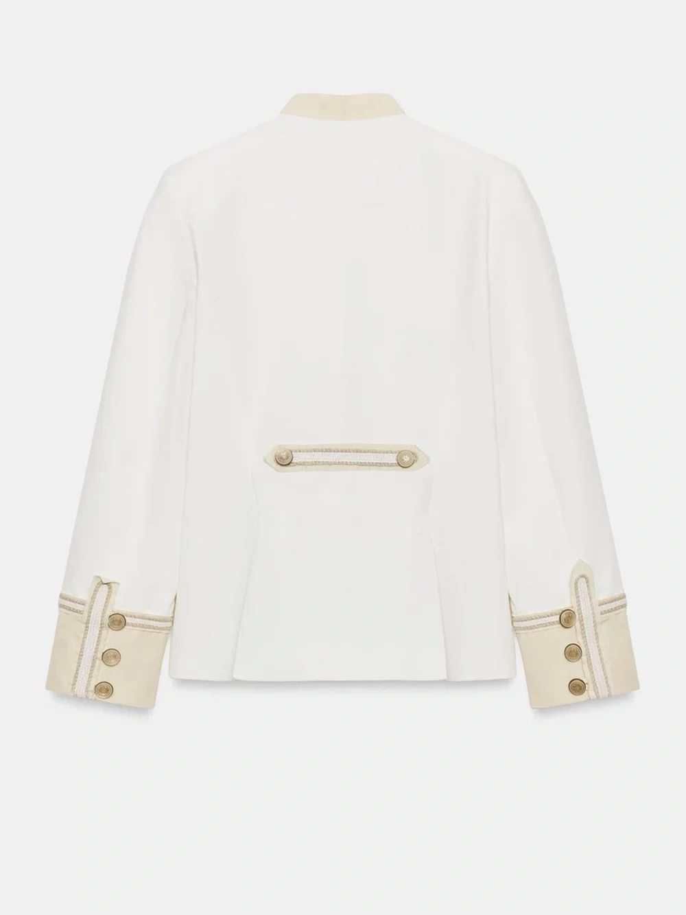 ZARA ZW Collection jacket featuring embossed gold button - Picture 12 of 15